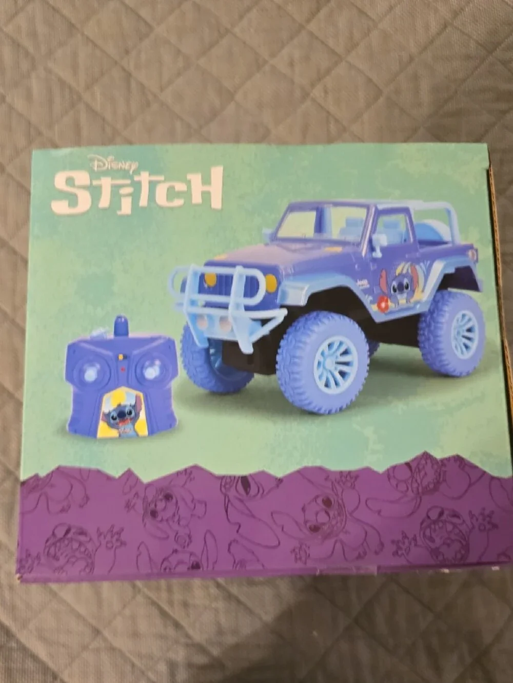 Disney Purple-Blue Stitch Jeep Wrangler Toy